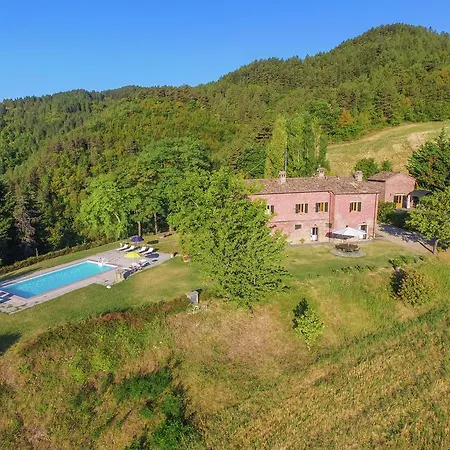 With Swimming Pool And Panoramic View Of The Apennines Tredozio