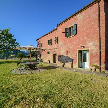 With Swimming Pool And Panoramic View Of The Apennines Villa Tredozio