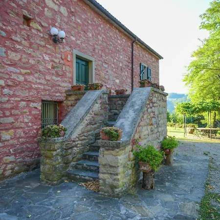 With Swimming Pool And Panoramic View Of The Apennines Tredozio